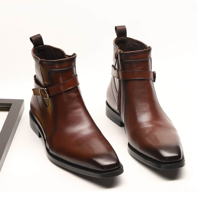 Autumn and Winter Martin Boots High-Top Shoes England Mid-Tube BadAssWear.fi