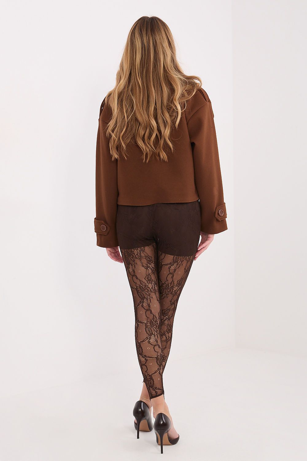 Long leggings model 222329 Italy Moda