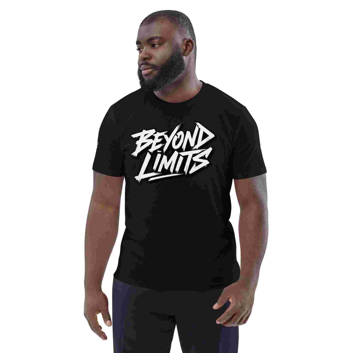 "Beyond Limits" Men's T-shirt - 100% Organic Cotton BadAssWear.fi