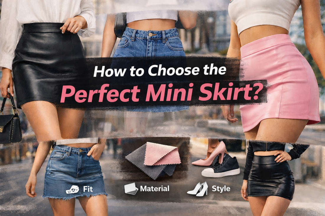 How to Choose the Perfect Mini Skirt (Complete Guide for Fit, Style & Comfort)