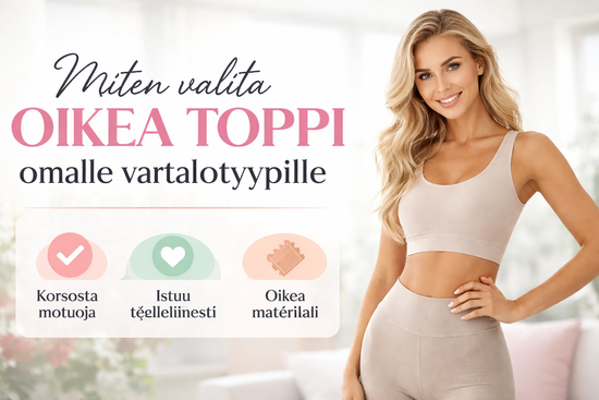 Miten valita oikea toppi omalle vartalotyypille – täydellinen opas (2026)