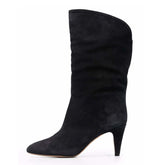 Western Boots With Pointed Toe And Tapered Heel null