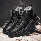 Personalized Youth Casual Fashion Shoes Winter Plush BadAssWear.fi