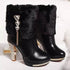 Ankle Boots High Heel Chunky Heel Women BadAssWear.fi