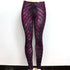 High Waist Iron Weave Print Push Up Yoga Workout Leggings Artsadd