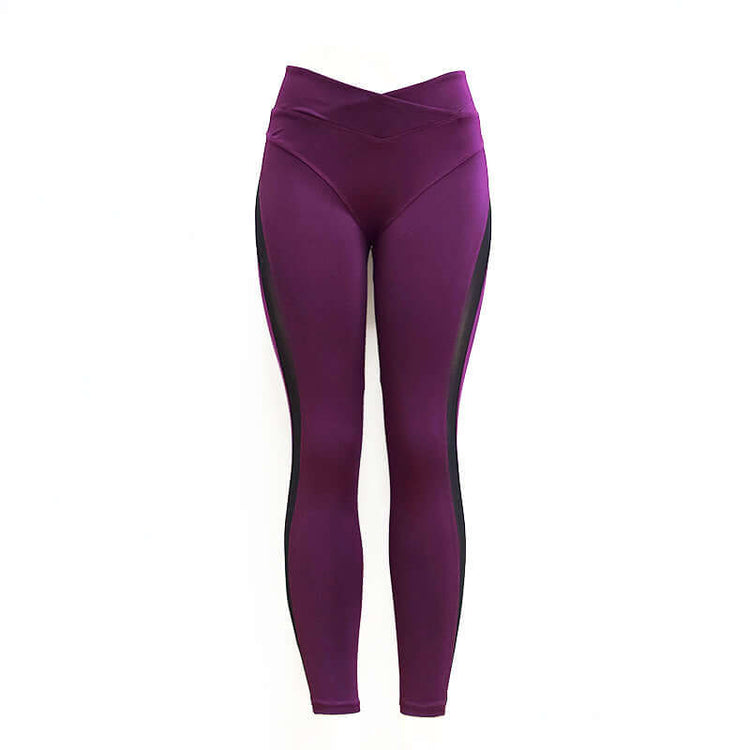 New Women Elastic Sport Yoga High Waist Pants Leggings Artsadd