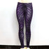 High Waist Iron Weave Print Push Up Yoga Workout Leggings Artsadd