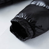Short Coat Trendy Men's Glossy Thickened Down Jacket BadAssWear.fi