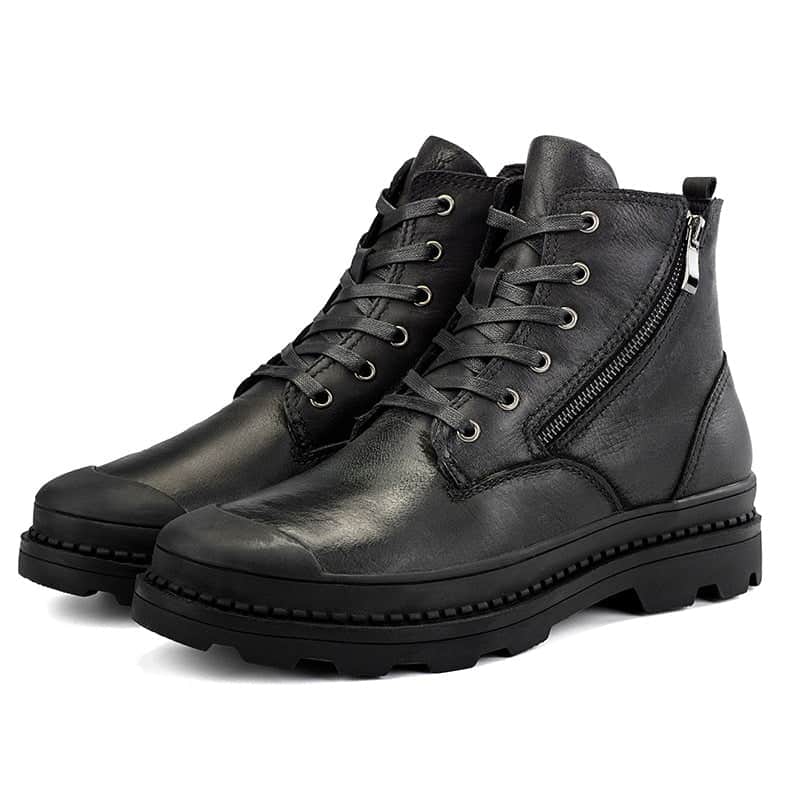 Winter leather Martin boots plus velvet non-slip breathable men's shoes BadAssWear.fi