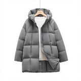 Women's Cloud Puff Fashion Hooded Thickened Thermal Coat BadAssWear.fi