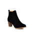 Short Boots Women Martin Boots Mid Heel Thick Heel Women&