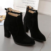 High-heeled Martin Boots For Women BadAssWear.fi