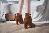 High-heeled Martin Boots For Women BadAssWear.fi