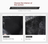 Autumn And Winter Cowhide Casual Men&