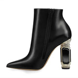 Women's "Jewel Throne" Luxury Ankle Boots badasswear
