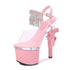 Muffin Sandals Super High Heels Transparent High Heels null