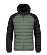 Men's Fleece-lined Thick Hooded Rib Cotton-padded Jacket BadAssWear.fi