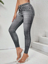 Retro High Elastic Tights Hip Lifting Yoga Trousers BadAssWear.fi