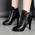 Womens Autumn Leather Boots BadAssWear.fi