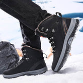 Winter Plus Size Fleece Lined Padded Warm Keeping Snow Boots BadAssWear.fi