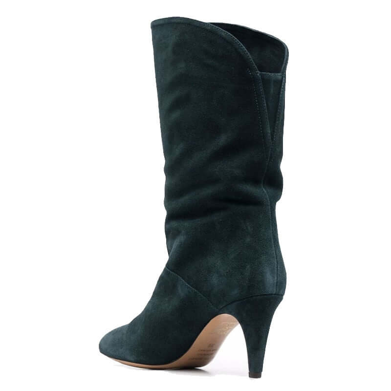 Western Boots With Pointed Toe And Tapered Heel null