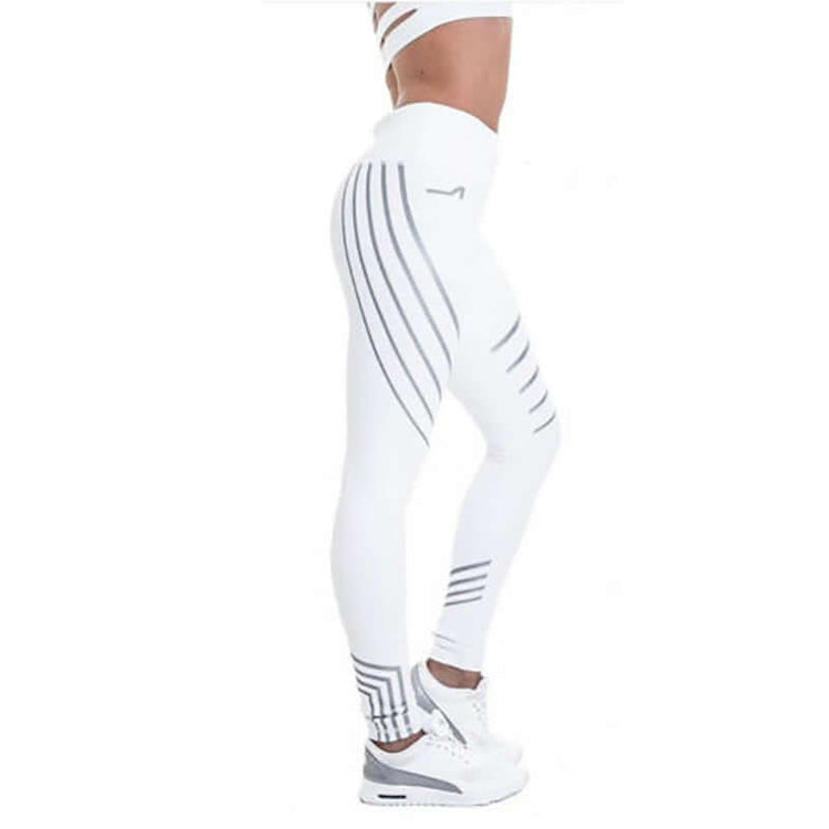 Reflective Sport Yoga Pants BadAssWear.fi