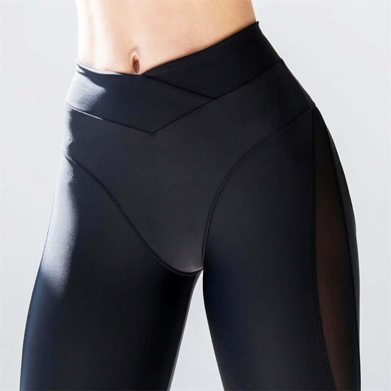 New Women Elastic Sport Yoga High Waist Pants Leggings Artsadd