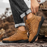 Winter Plush Insulated High Top Leather Shoes BadAssWear.fi