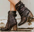 Ladies leather boots BadAssWear.fi