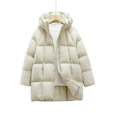 Women's Cloud Puff Fashion Hooded Thickened Thermal Coat BadAssWear.fi