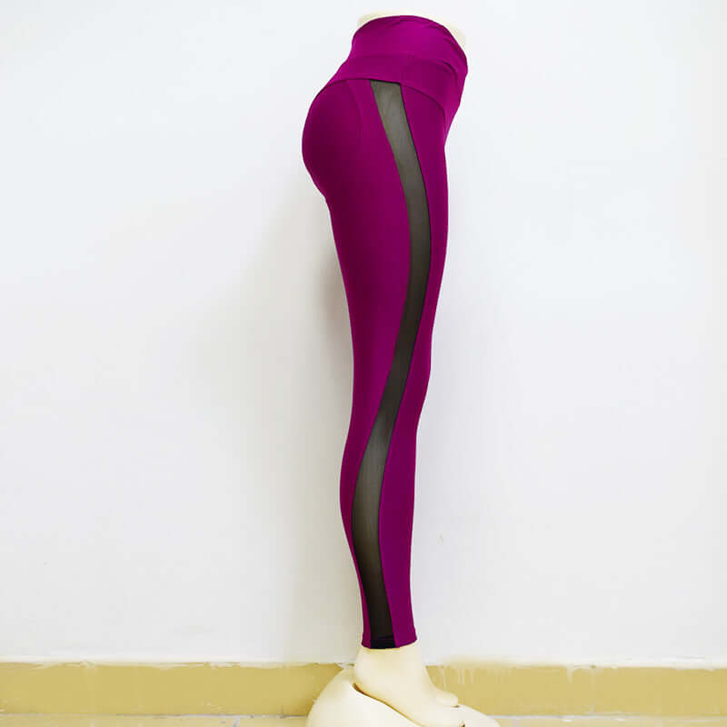 New Women Elastic Sport Yoga High Waist Pants Leggings Artsadd