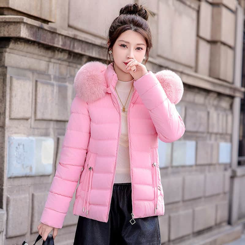 Removable Cap Down Cotton Small Padded Jacket BadAssWear.fi