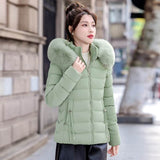 Removable Cap Down Cotton Small Padded Jacket BadAssWear.fi