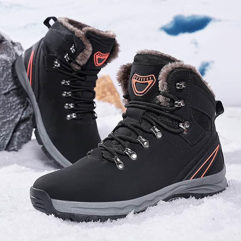 Winter Plus Size Fleece Lined Padded Warm Keeping Snow Boots BadAssWear.fi
