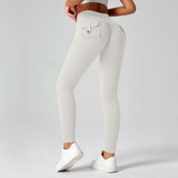 Fitness Yoga Pants For Women High-waisted Butt-lifting Stretchy Form-fitting Workout Tights BadAssWear.fi