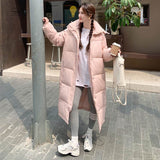 Women's Mid-length Over-the-knee Cotton Coat BadAssWear.fi