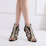 Rhinestone Dance Heels for Women Who Shine