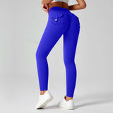 Fitness Yoga Pants For Women High-waisted Butt-lifting Stretchy Form-fitting Workout Tights BadAssWear.fi