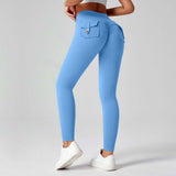 Fitness Yoga Pants For Women High-waisted Butt-lifting Stretchy Form-fitting Workout Tights BadAssWear.fi