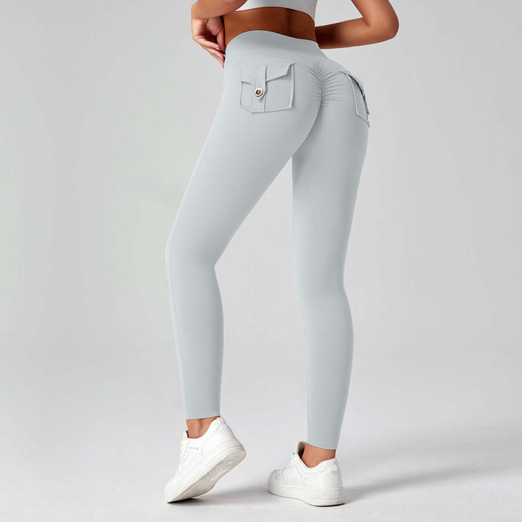 Fitness Yoga Pants For Women High-waisted Butt-lifting Stretchy Form-fitting Workout Tights BadAssWear.fi