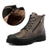 Winter leather Martin boots plus velvet non-slip breathable men&