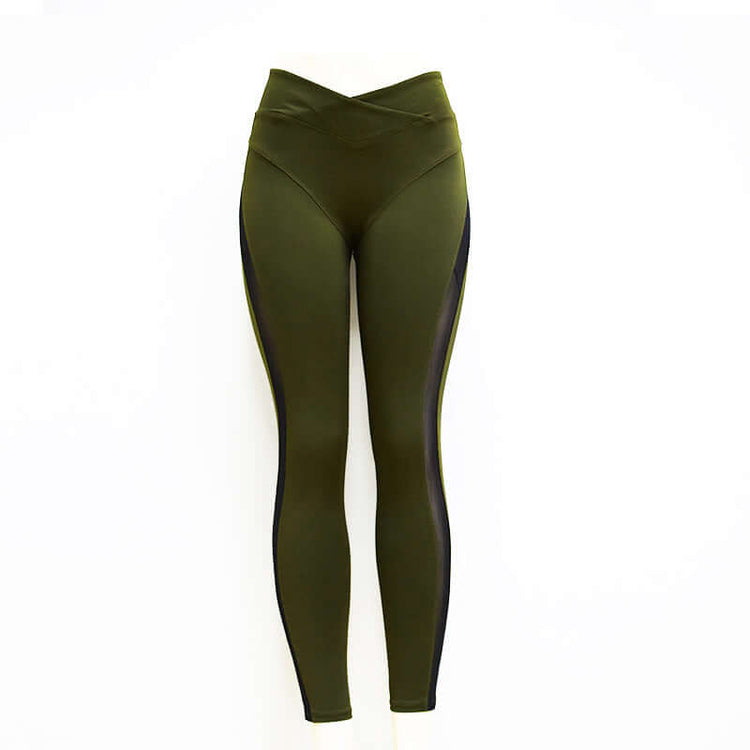 New Women Elastic Sport Yoga High Waist Pants Leggings Artsadd