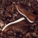 Cowhide Leather Martin Boots Men's Autumn And Winter Plus Cashmere To Keep Warm BadAssWear.fi