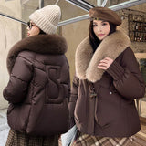 Large Size Straight Thickened Cotton-padded Coat BadAssWear.fi