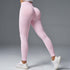 Peach Hip Tight Mid Waist Yoga Pants Hip Lifting Running Fitness BadAssWear.fi
