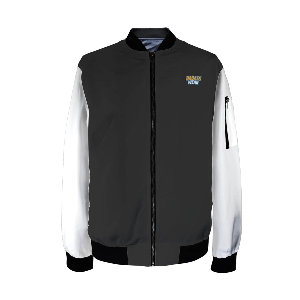 Men's Contrast Bomber Jacket