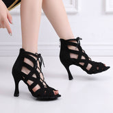 Velvet Rhythm Women Dance Heels for Confident Movement