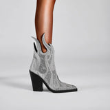 Women's Fashionable Totem Embroidered Ankle Boots BadAssWear.fi