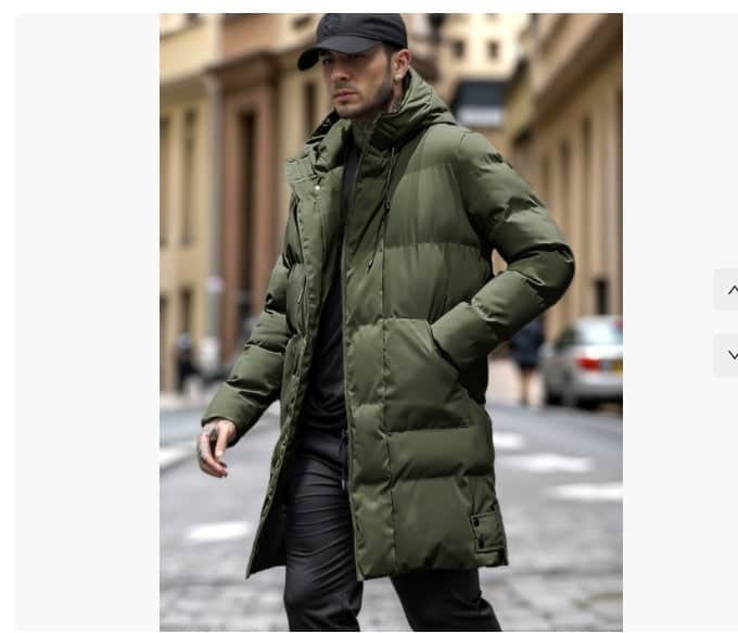 Thickened Warm Casual Cotton Coat BadAssWear.fi