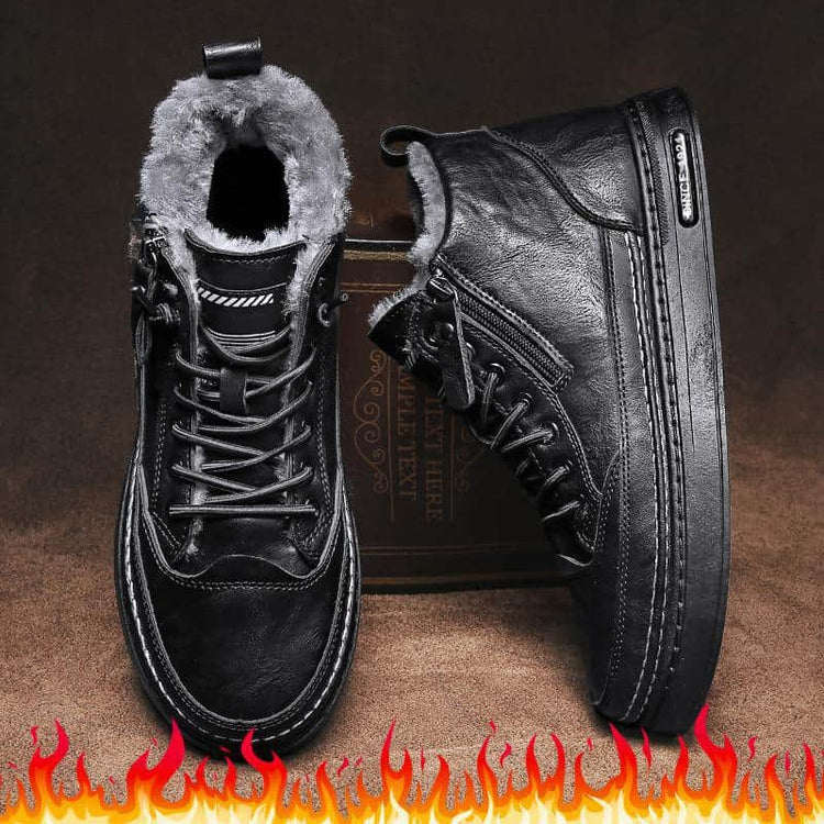 Personalized Youth Casual Fashion Shoes Winter Plush BadAssWear.fi
